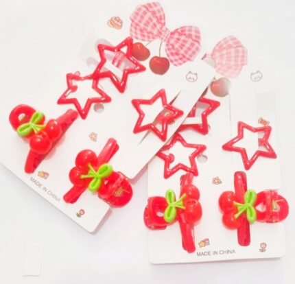 Set de ganchos dulce brillo