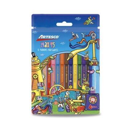 Plumones escolares x 12 und